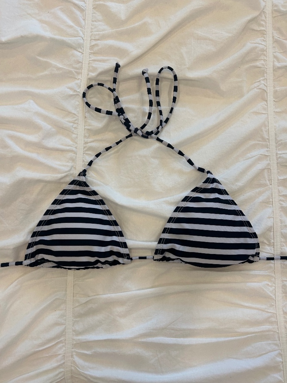 Striped Bikini Top